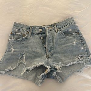 Agolde Parker Shorts size 25